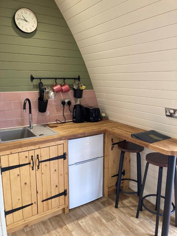 Delor - Bryntalch Glamping Pods Hotel Montgomery Kültér fotó